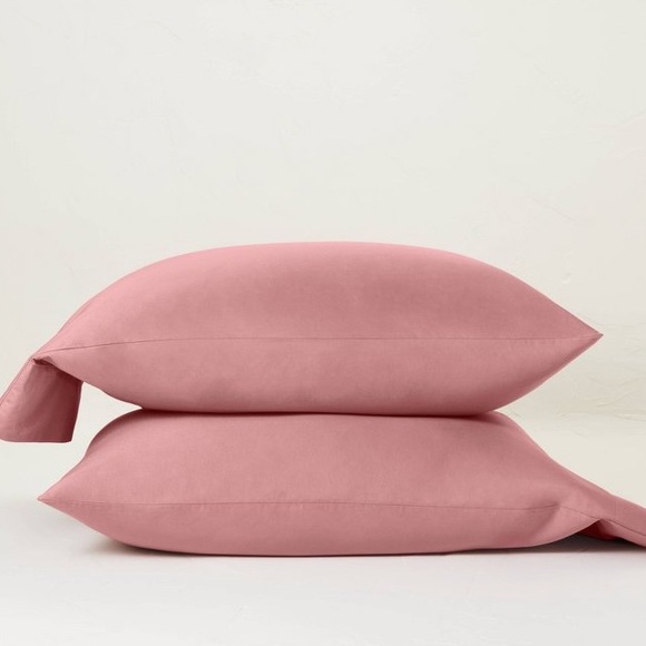 Casaluna Other - Casaluna 500 Thread Count Washed Supima Sateen Solid Pillowcase Set